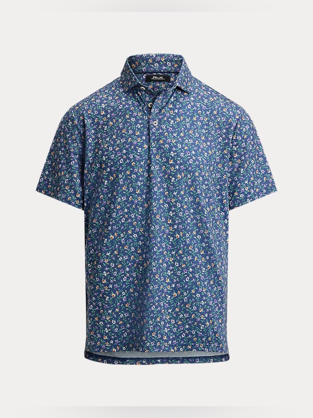 NWT RLX Ralph Lauren Premium Golf Polo Shirt Floral Print Men’s Size Large